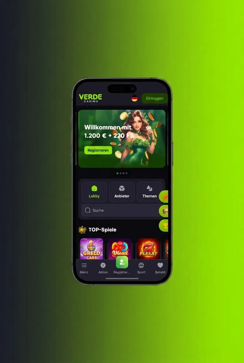 Verde Casino App iOS Installation – Safari Browser Teilen-Symbol und Home-Bildschirm hinzufügen